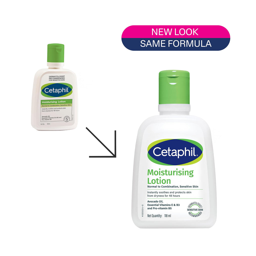 Cetaphil Moisturising Lotion 59 ml for Face & Body, Hydrating Moisturizer for Normal & Dry Skin, Dermatologist Recommended