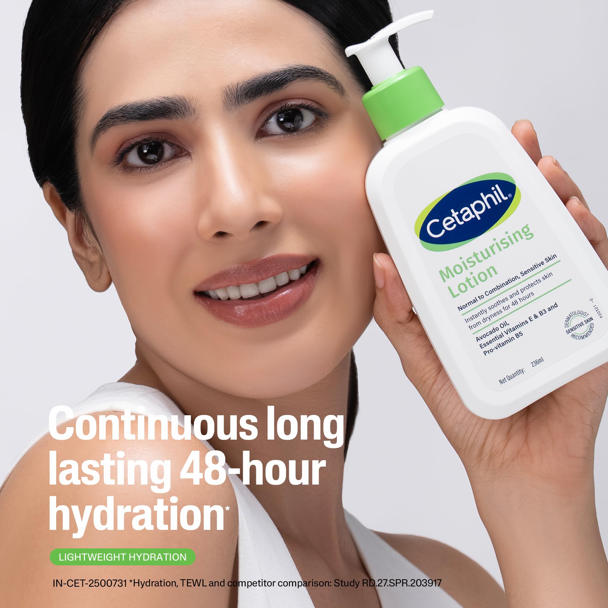 Cetaphil Moisturising Lotion 59 ml for Face & Body, Hydrating Moisturizer for Normal & Dry Skin, Dermatologist Recommended