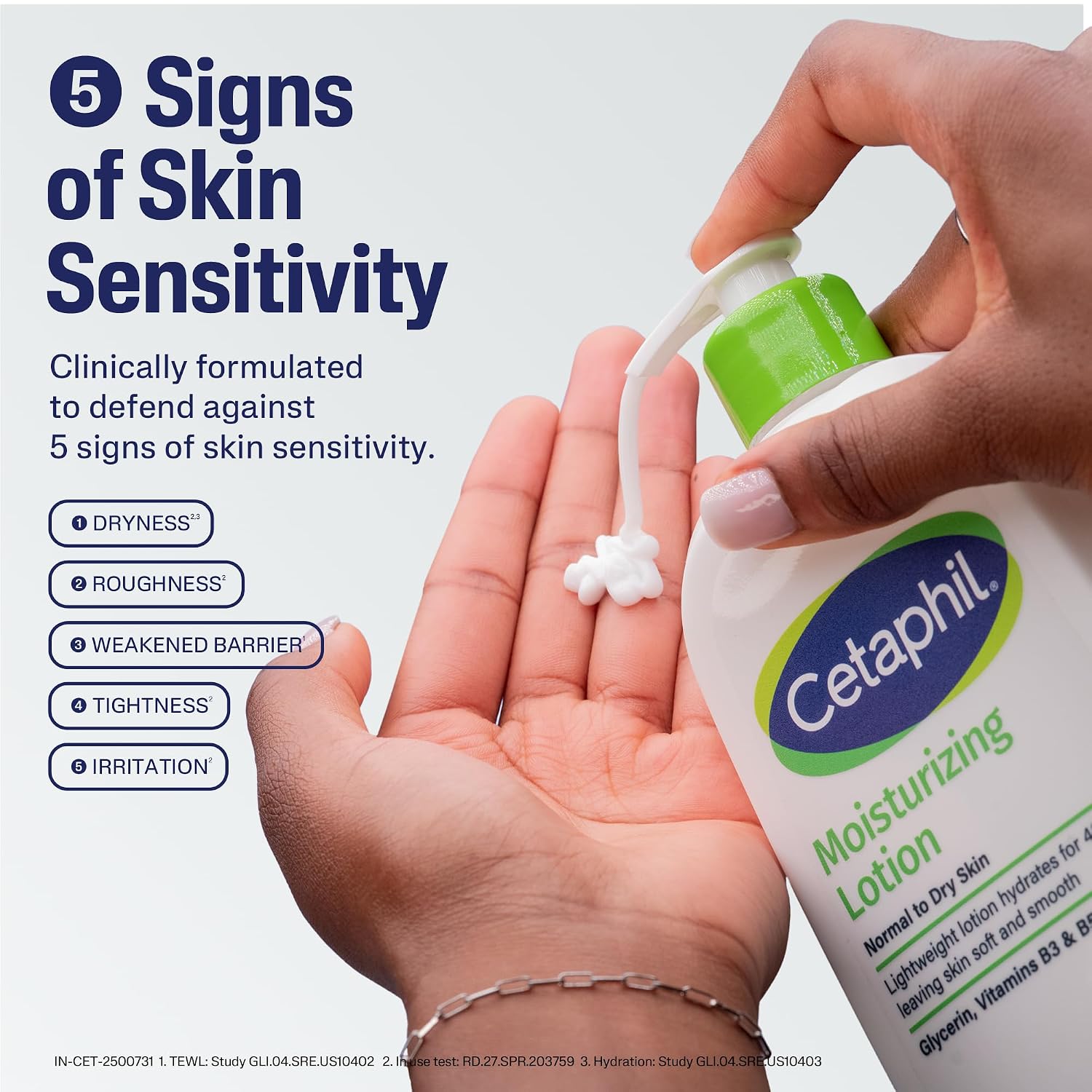 Cetaphil Moisturising Lotion 59 ml for Face & Body, Hydrating Moisturizer for Normal & Dry Skin, Dermatologist Recommended